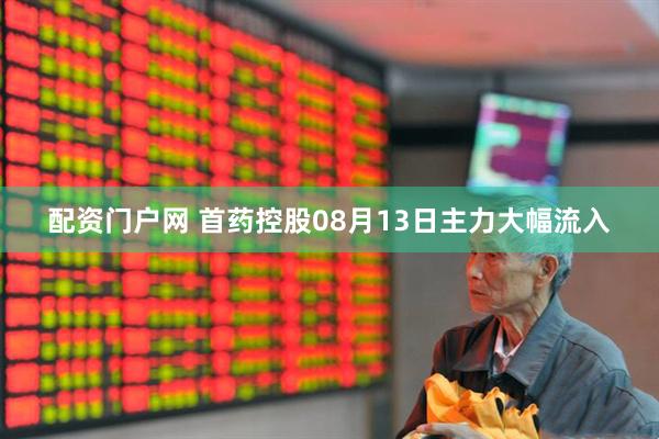 配资门户网 首药控股08月13日主力大幅流入