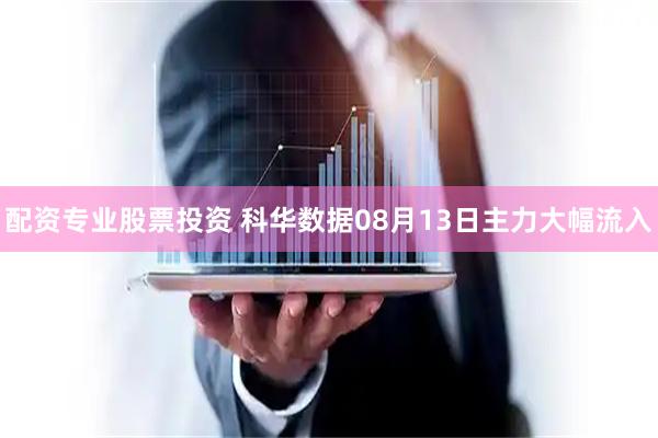 配资专业股票投资 科华数据08月13日主力大幅流入