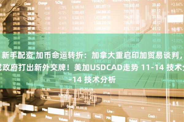 新手配资 加币命运转折：加拿大重启印加贸易谈判，卡尼政府打出新外交牌！美加USDCAD走势 11-14 技术分析